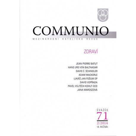 Communio 2014/2 - Zdraví