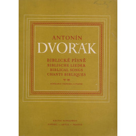 A. Dvořák - Biblické písně - soprán(tenor) a klavír
