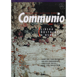 Communio 2006/3 - Lidská důstojnost a osoba
