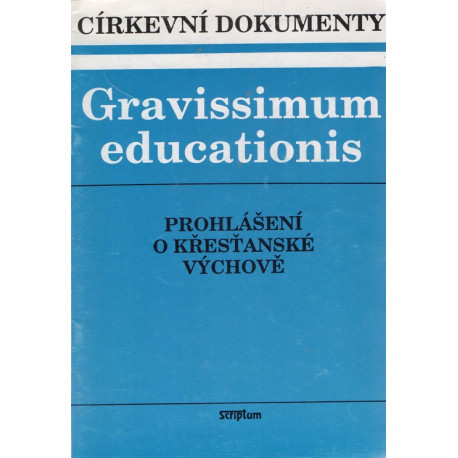 Gravissimum educationis