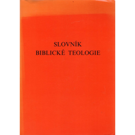 Slovník biblické teologie
