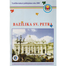 Bazilika sv. Petra - vystřihovánka k jubilejnímu roku 2000