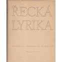 Řecká lyrika – Melantrich 1945