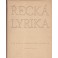 Řecká lyrika – Melantrich 1945
