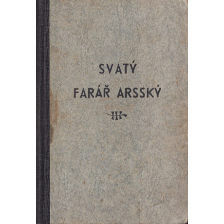 Svatý farář Arsský (1929)